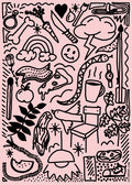 Mixade doodles poster