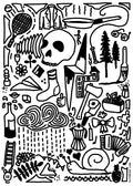 Frilufts-doodles poster
