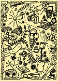 Sommar-doodles poster